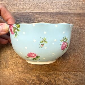 Royal Albert Polka Blue Rice Bowl